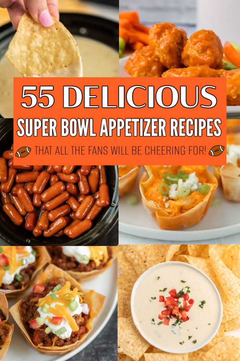 Super Bowl Appetizers - 55 Easy Super Bowl Appetizers