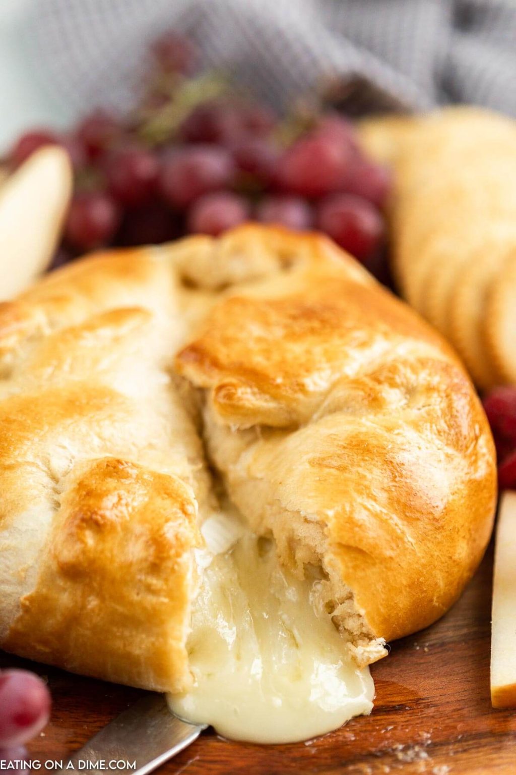 Baked Brie In Crescent Rolls Eating On A Dime 