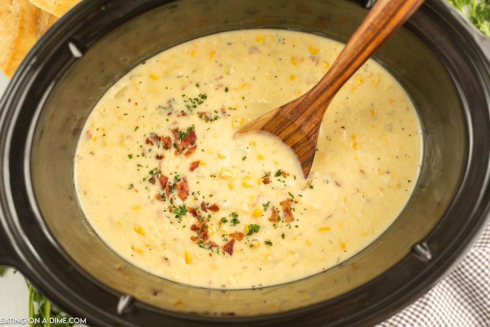 Crock Pot Corn Chowder Recipe Eating on a Dime