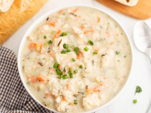 Copycat Panera Chicken and Wild Rice Soup - Gal on a Mission