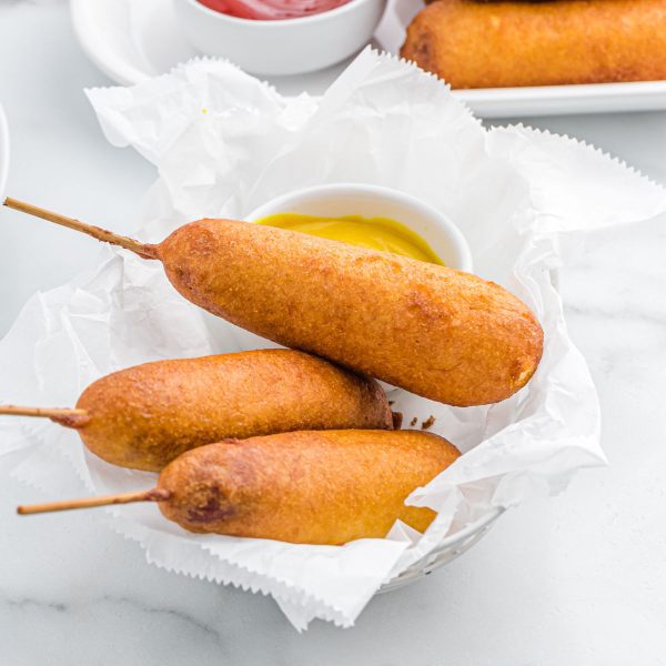 Homemade Corn Dogs - Eating on a Dime