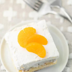 Mandarin Orange Angel Food Cake