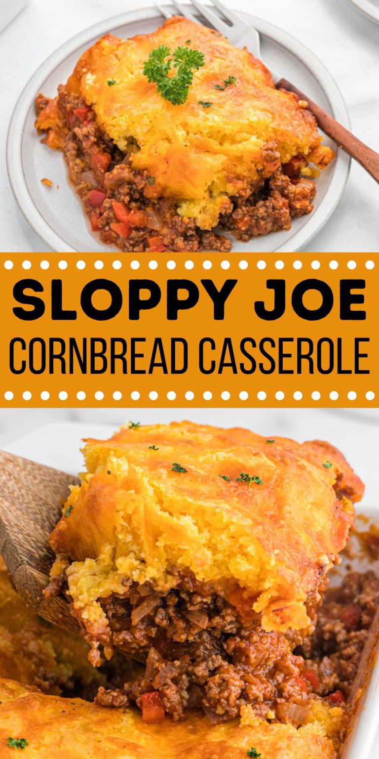 Sloppy Joe Cornbread Casserole Recipe - Eating On A Dime