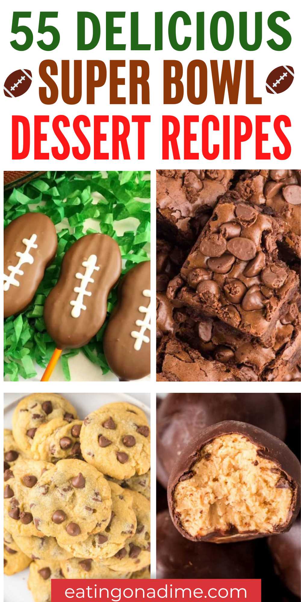 55 Best Super Bowl Desserts - Easy Super Bowl Dessert Ideas