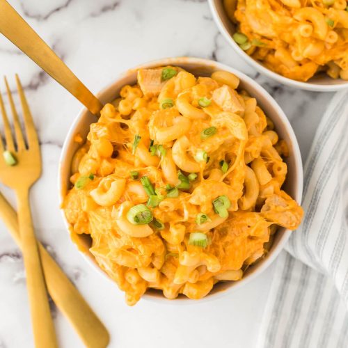 Buffalo Chicken Mac And Cheese Recipe - Eating On A Dime