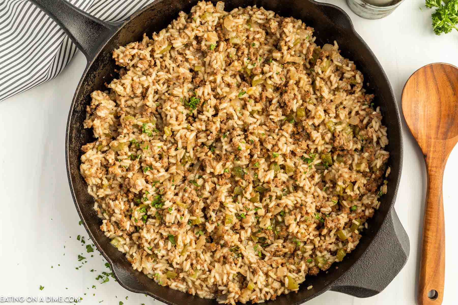 Dirty Rice (Cajun Rice Recipe) + Video