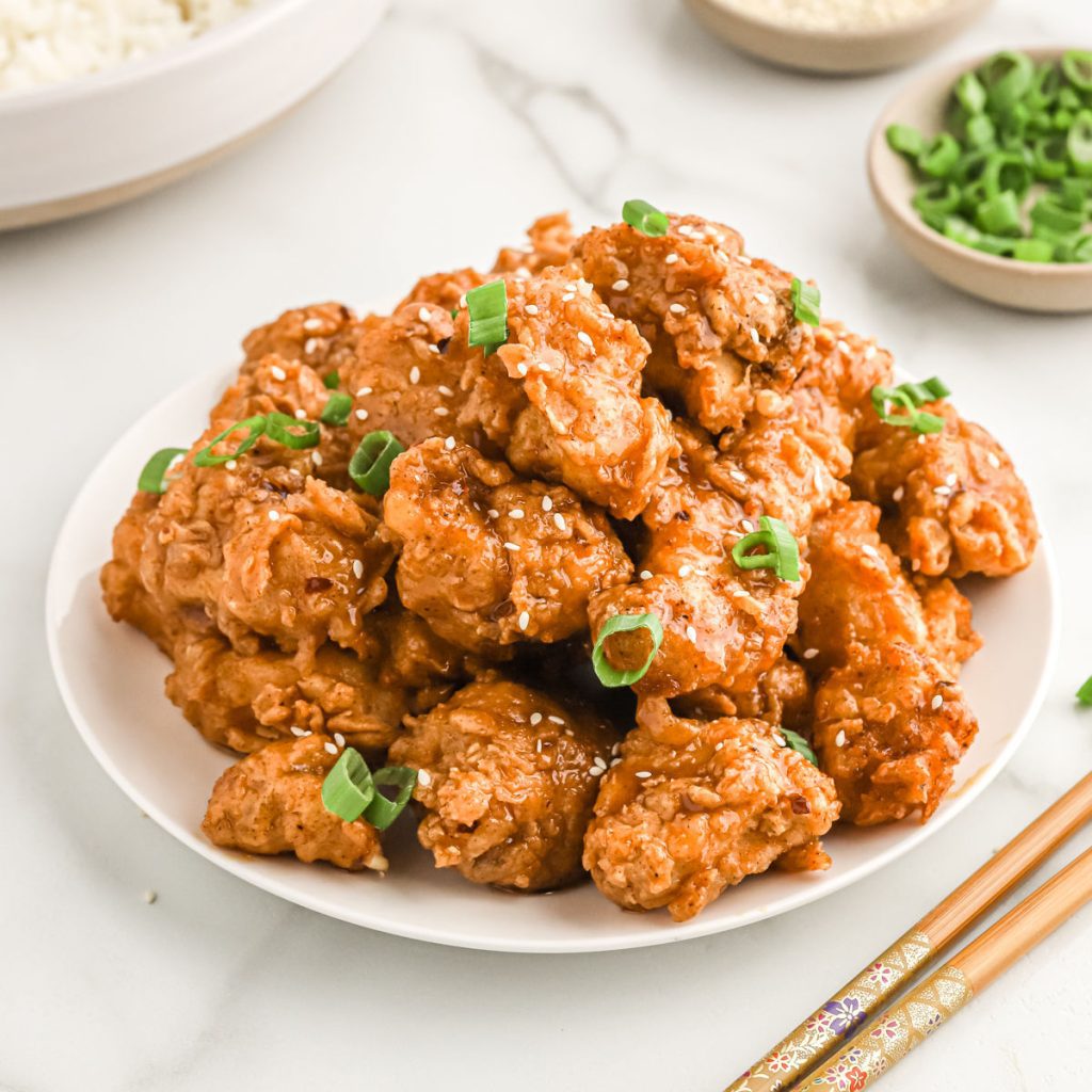 Crispy Honey Chicken Recipe - Eating On A Dime