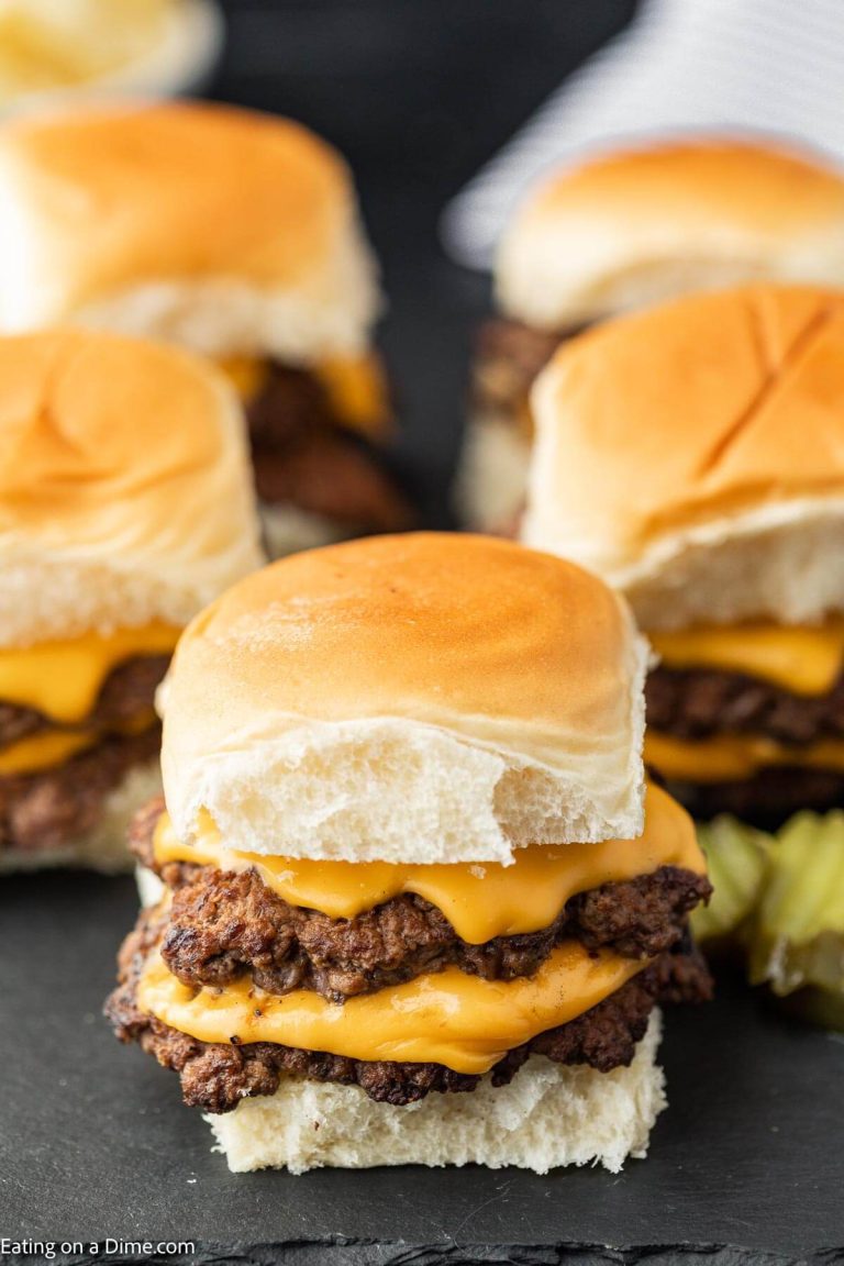 Smash Burger Sliders - How to make smash burger sliders