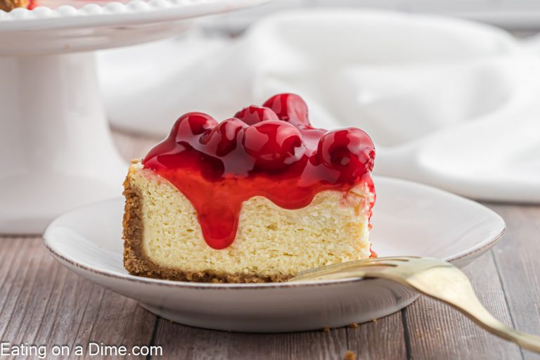 Air Fryer Cheesecake - Eating on a Dime