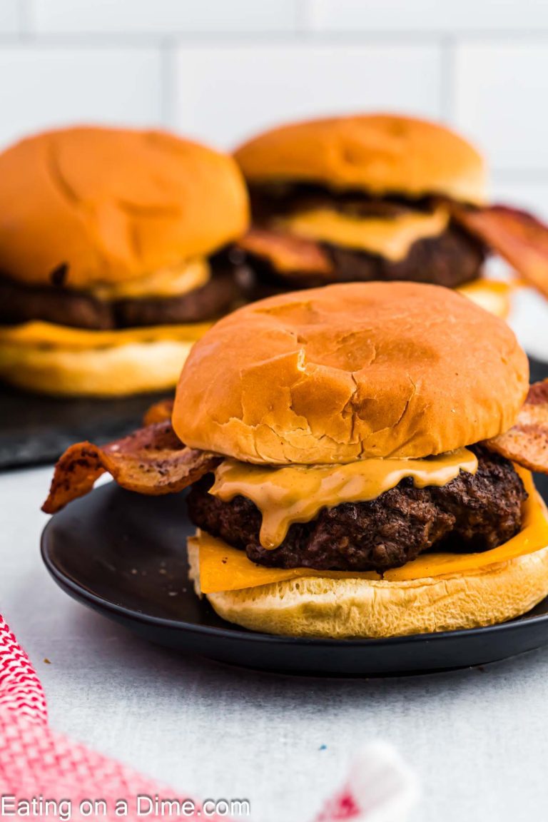 Peanut Butter Burger - Peanut Butter Bacon Burger Recipe