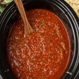 Crockpot Spaghetti Sauce