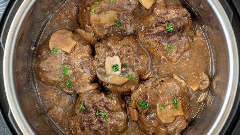 Instant Pot Salisbury Steak - Flavor Mosaic