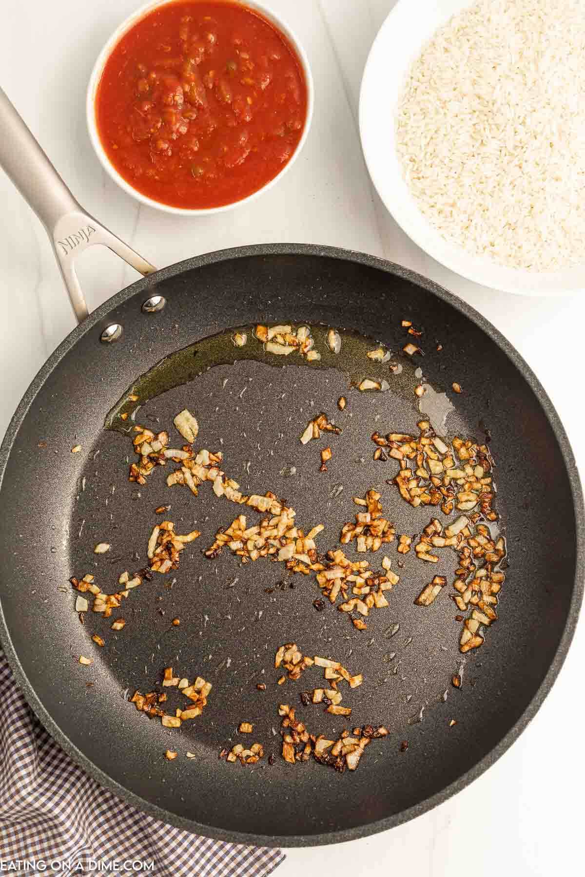 Crockpot Spanish Rice - Eating on a Dime