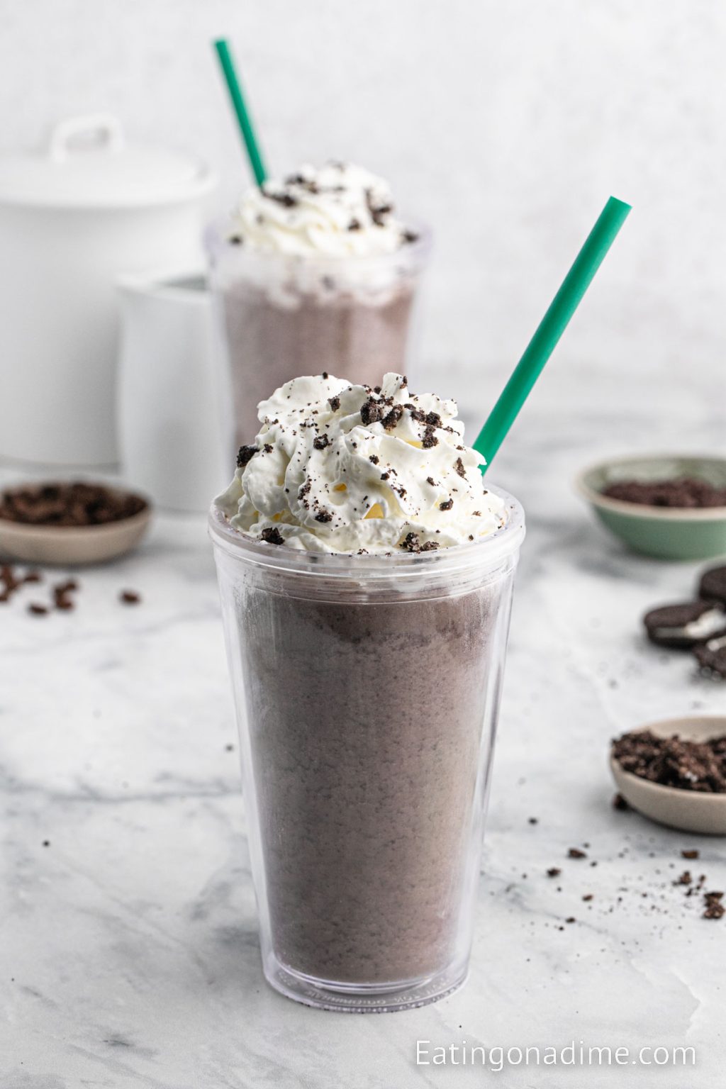 Starbucks Cookies and Cream Frappuccino - Copycat Recipe