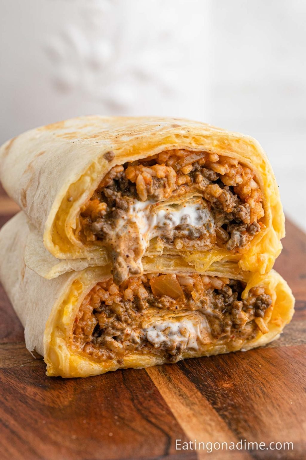 Taco Bell Quesarito Recipe Eating On A Dime 7734