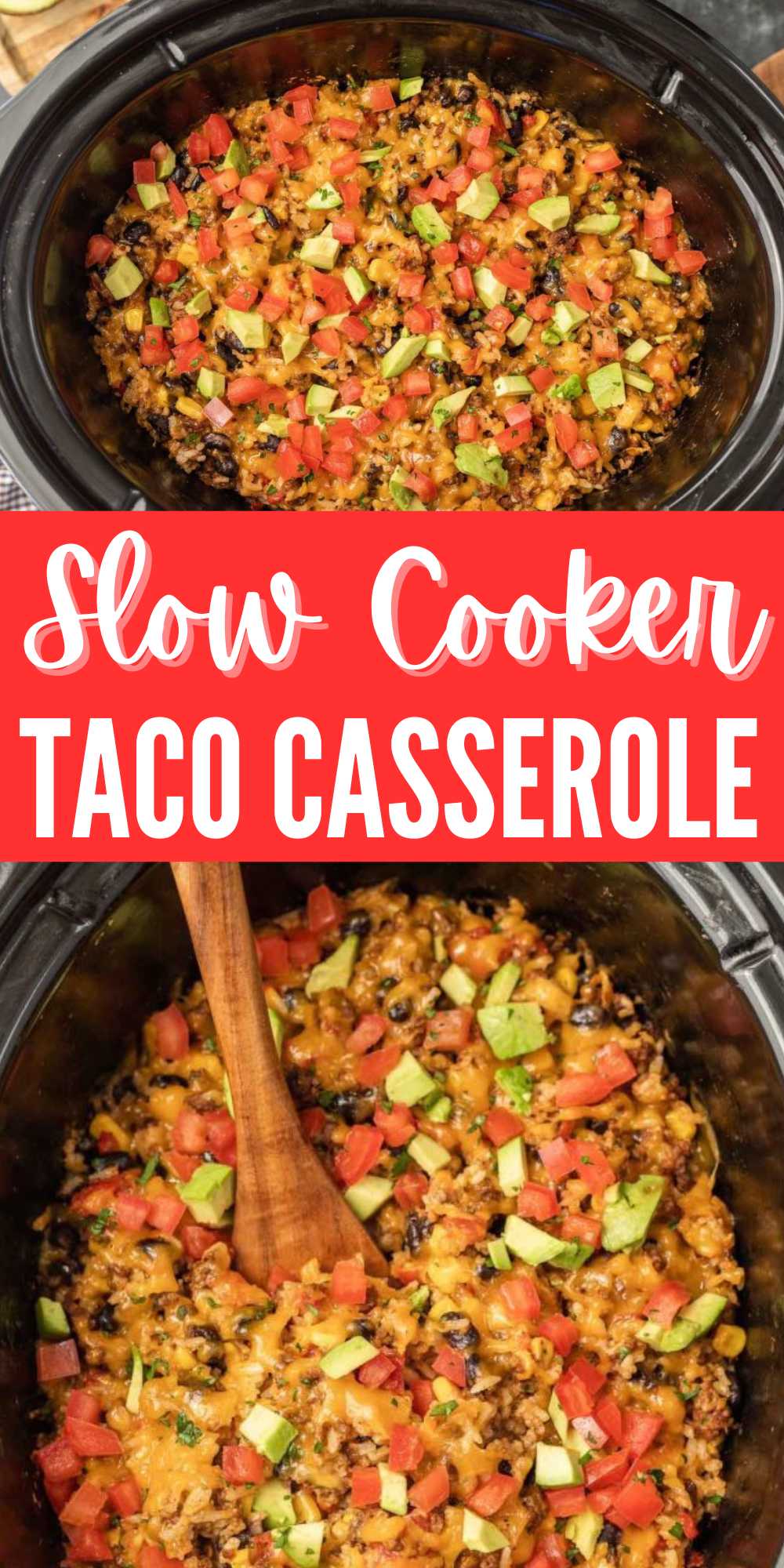 Easy Crock Pot Mexican Casserole