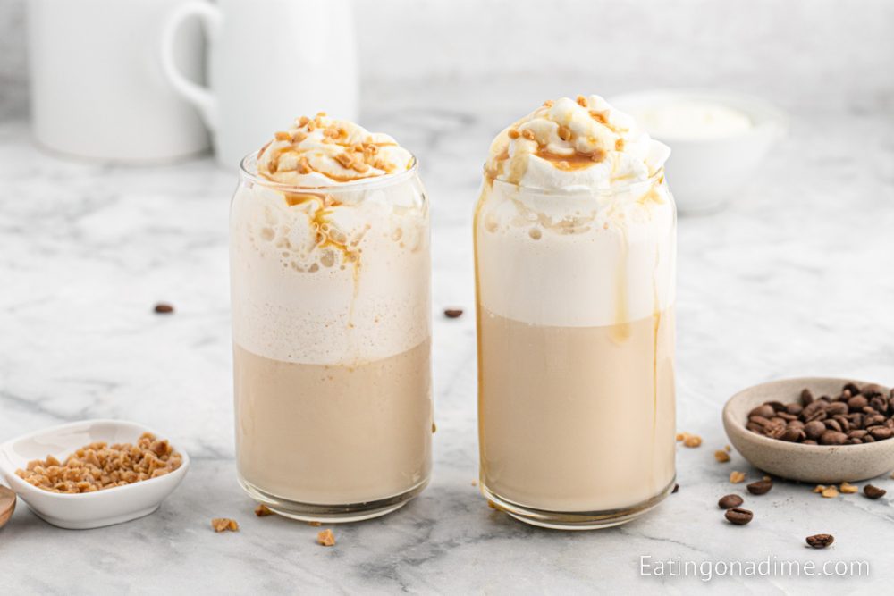 Starbucks Ribbon Crunch Frappuccino Recipe - Eating On A Dime