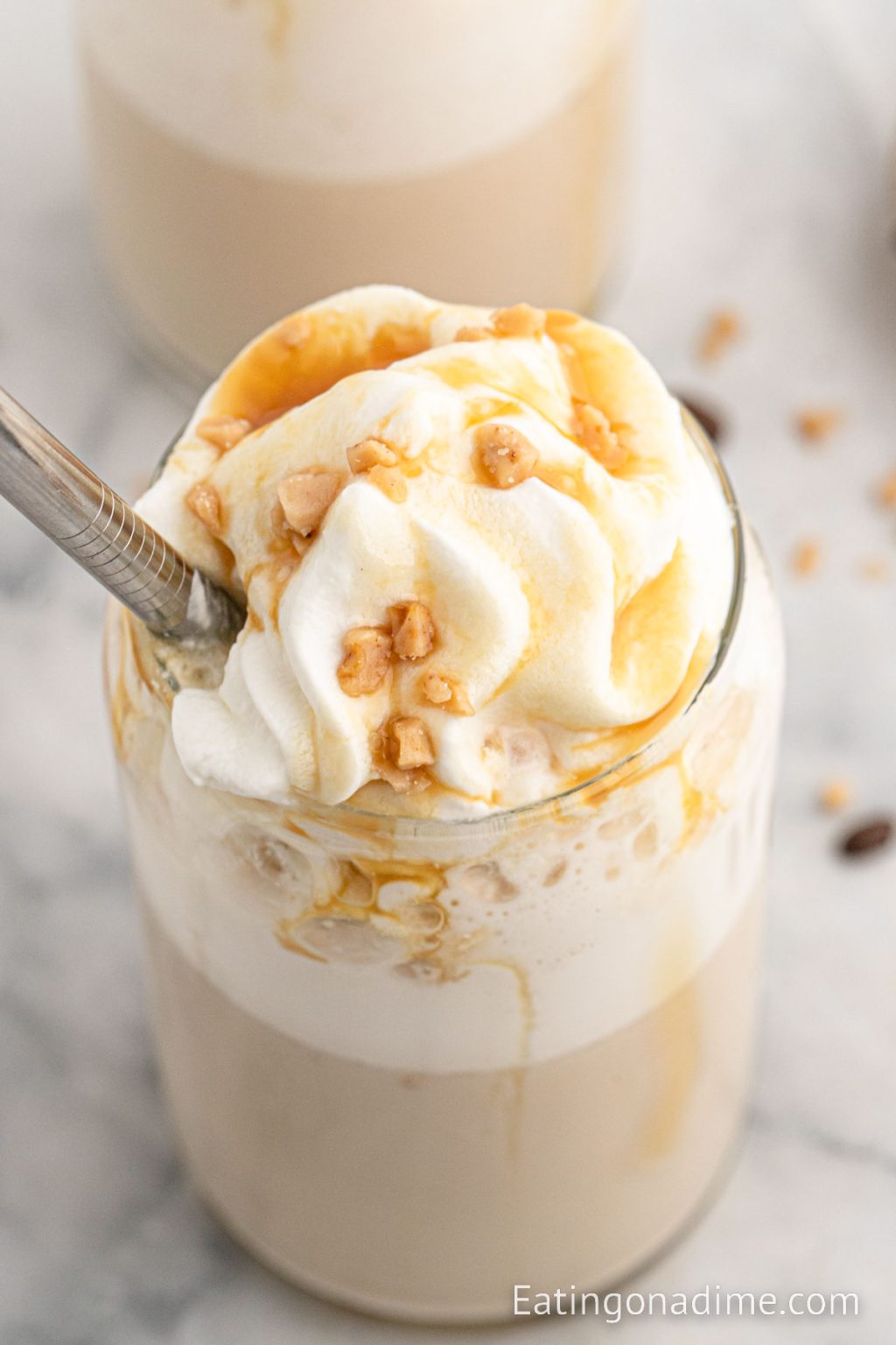 Starbucks Caramel Ribbon Crunch Frappuccino Copycat Recipe