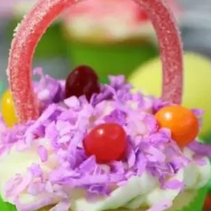 Easter Basket Cupcakes