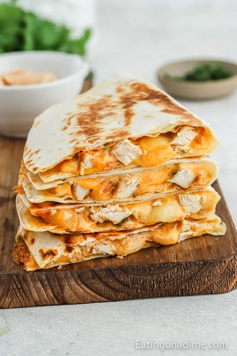 Taco Bell Chicken Quesadilla Recipe Eating On A Dime 4296