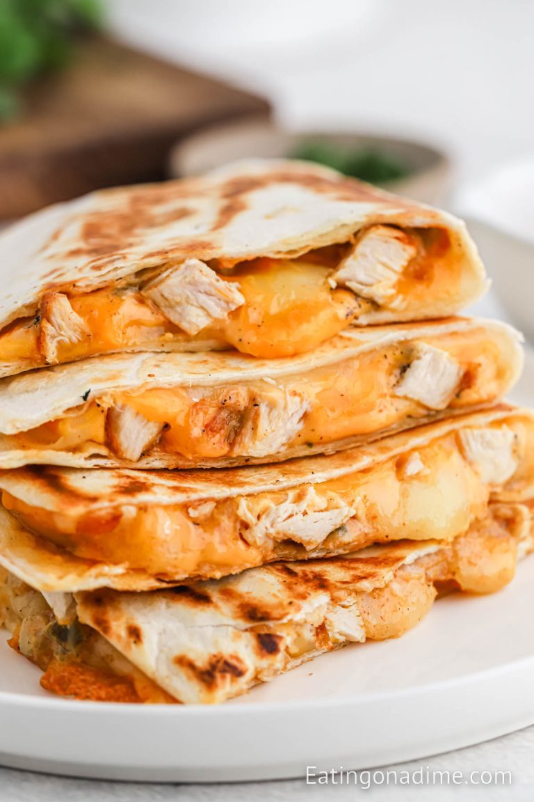 Taco Bell Chicken Quesadilla Recipe Eating On A Dime