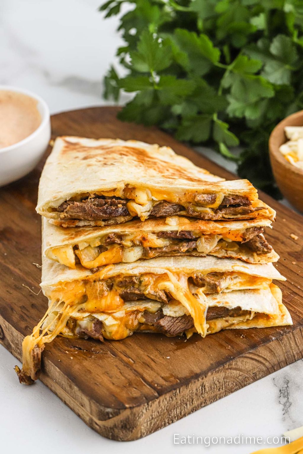 Taco Bell Steak Quesadilla - Eating on a Dime