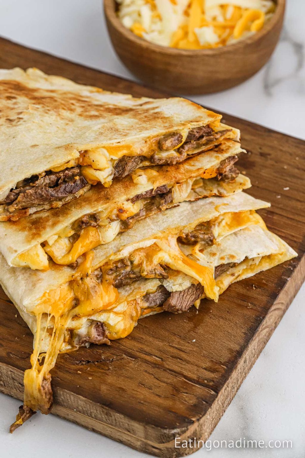 Taco Bell Steak Quesadilla - Eating on a Dime