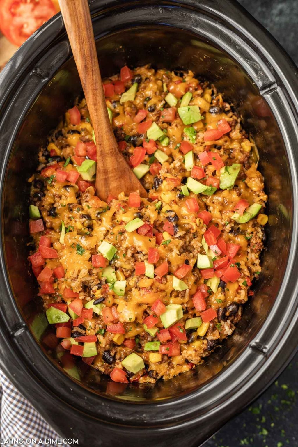 Crock Pot Taco Casserole Recipe Slow Cooker Taco Casserole 1094