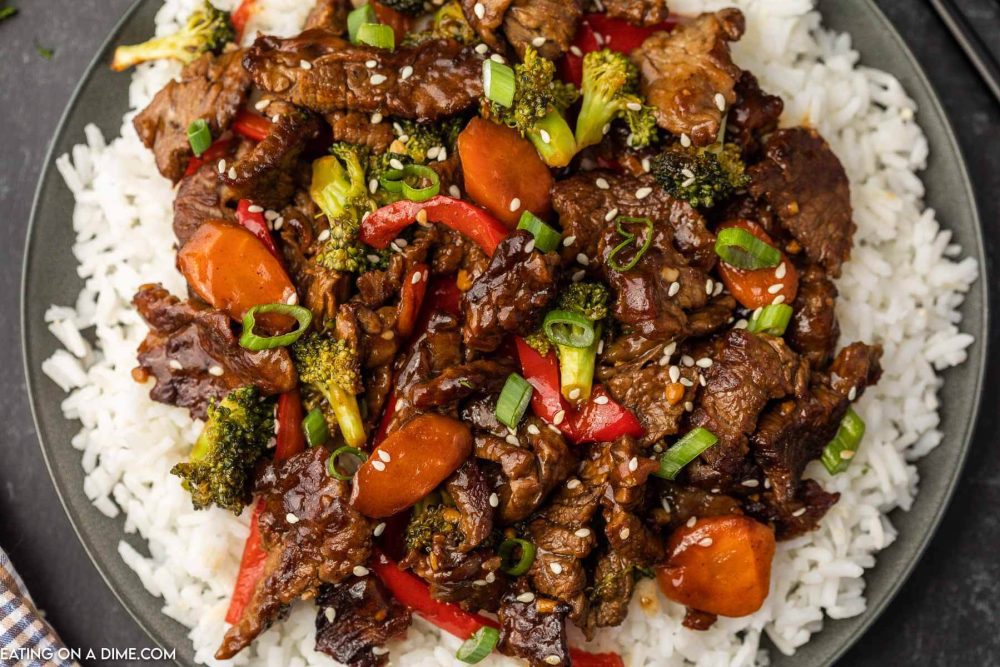 Easy Beef Stir Fry Recipe - healthy beef stir fry in minutes