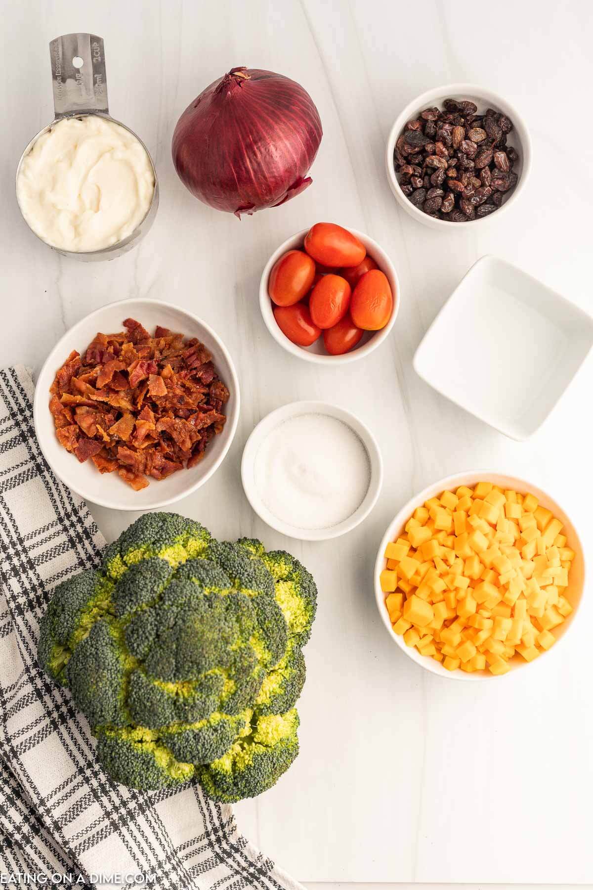 Paula Deen's Broccoli Salad Recipe - Eating on a Dime