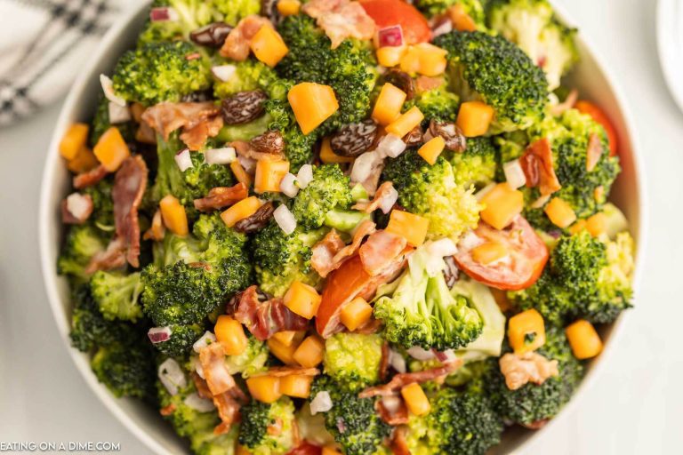 Paula Deen S Broccoli Salad Recipe Eating On A Dime   Paula Deen Broccoli Salad 8 768x512 