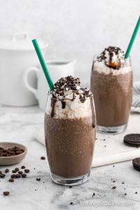 Mocha Cookie Crumble Frappuccino Recipe - Eatingonadime.com