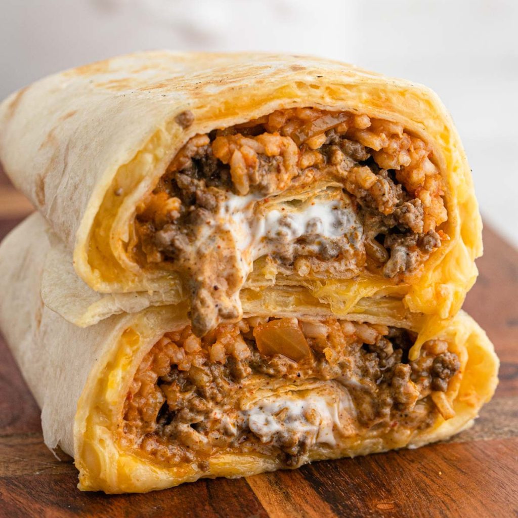 Taco Bell Quesarito Recipe Eating On A Dime 3138