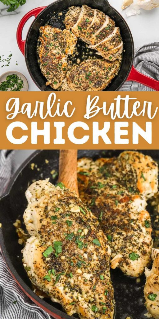 Garlic Butter Chicken Recipe - Eating on a Dime