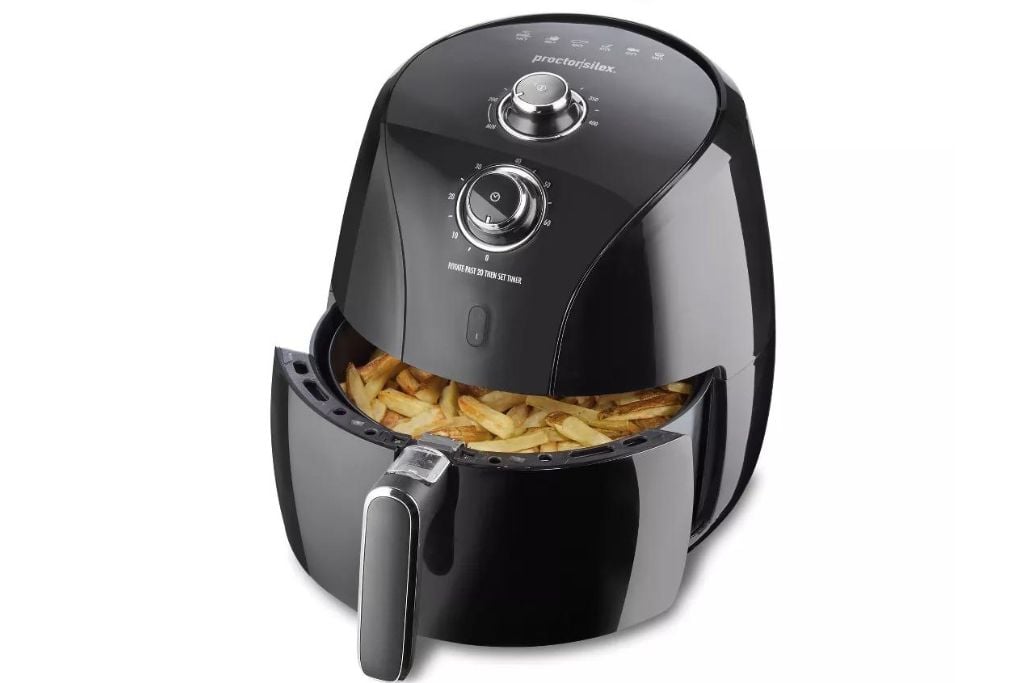 This on-sale air fryer can bake, roast, steam and fry (it reduces fat by up  to 90 per cent)