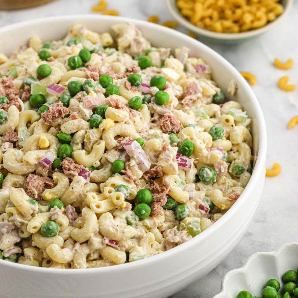 Tuna Macaroni Salad - Eating on a Dime