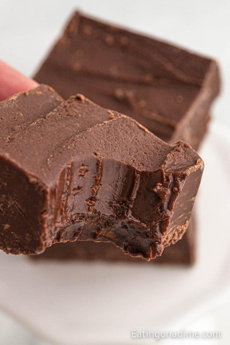 Crock Pot Fudge Eating on a Dime