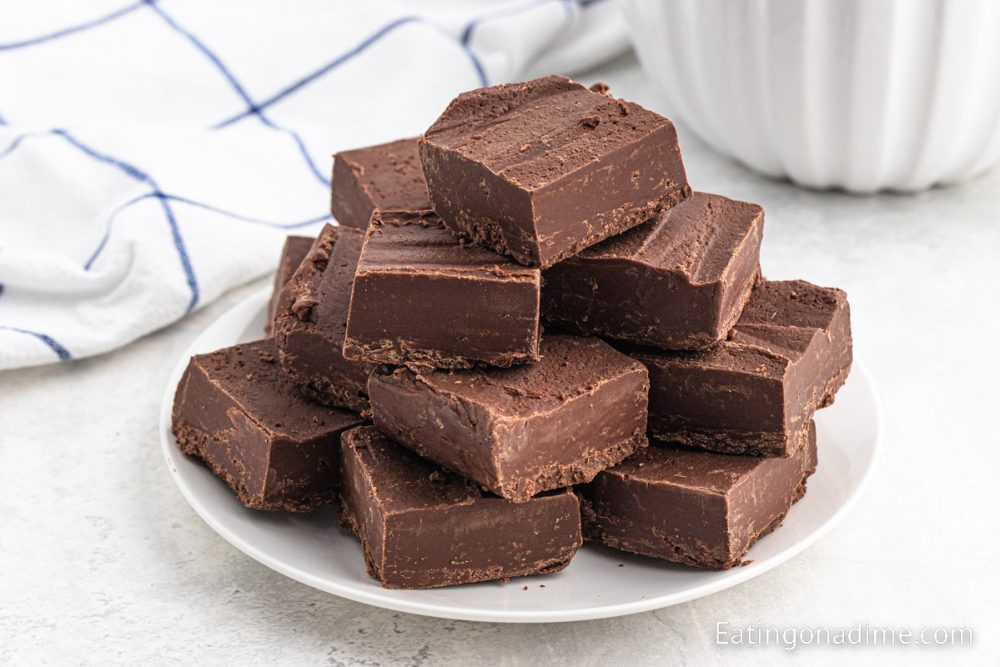 Crock Pot Fudge - Eating on a Dime