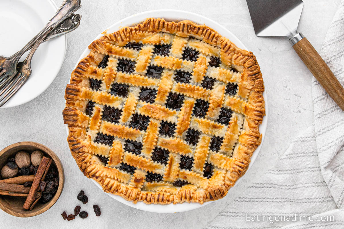 Mincemeat Pie Recipe - Eating on a Dime