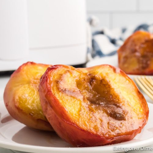 Air Fryer Peaches 