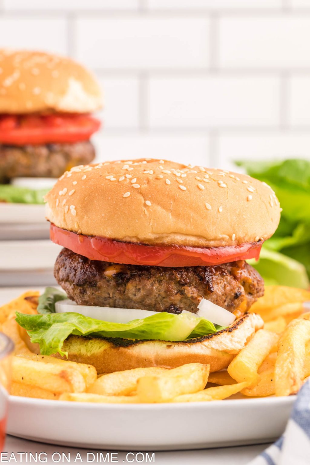 Cheese Stuffed Burgers - Eating on a Dime