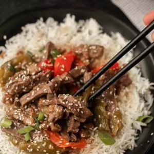 Crockpot Pepper Steak