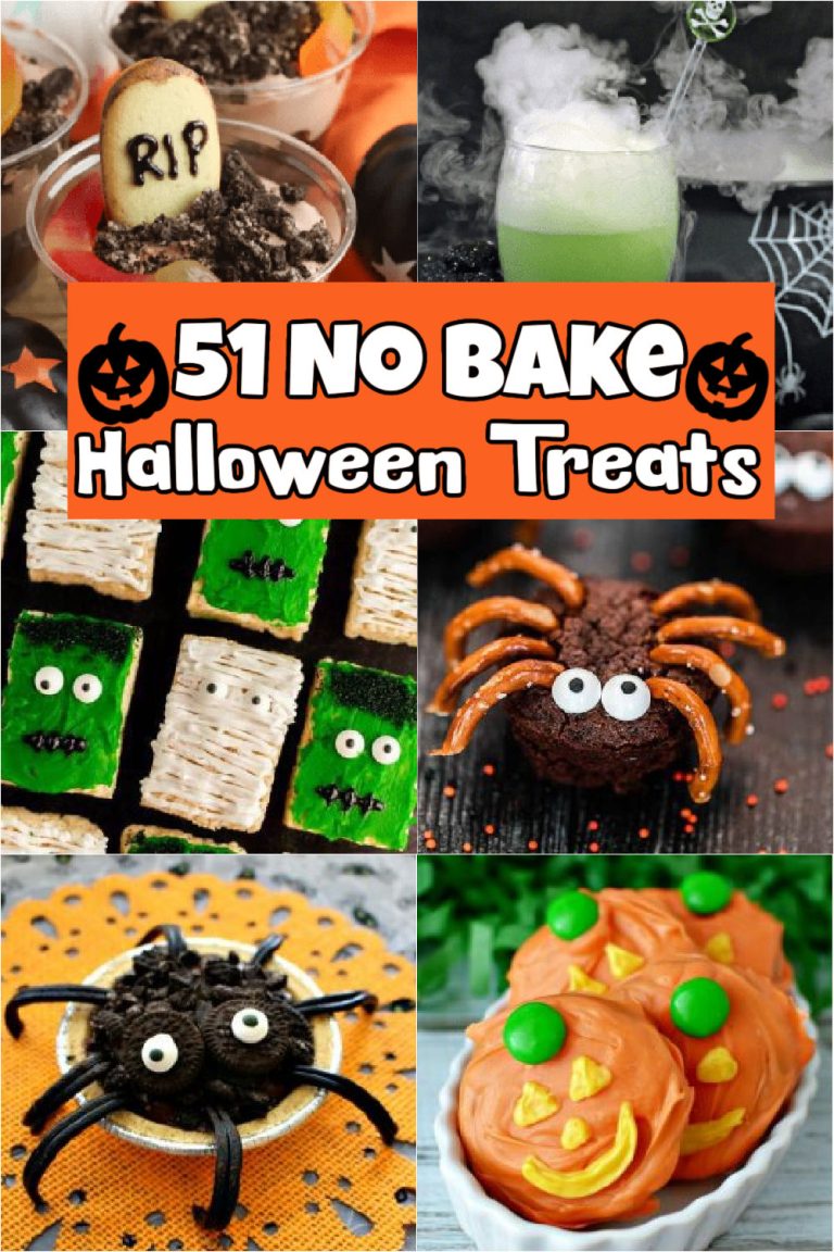 No Bake Halloween Treats - Eating on a Dime