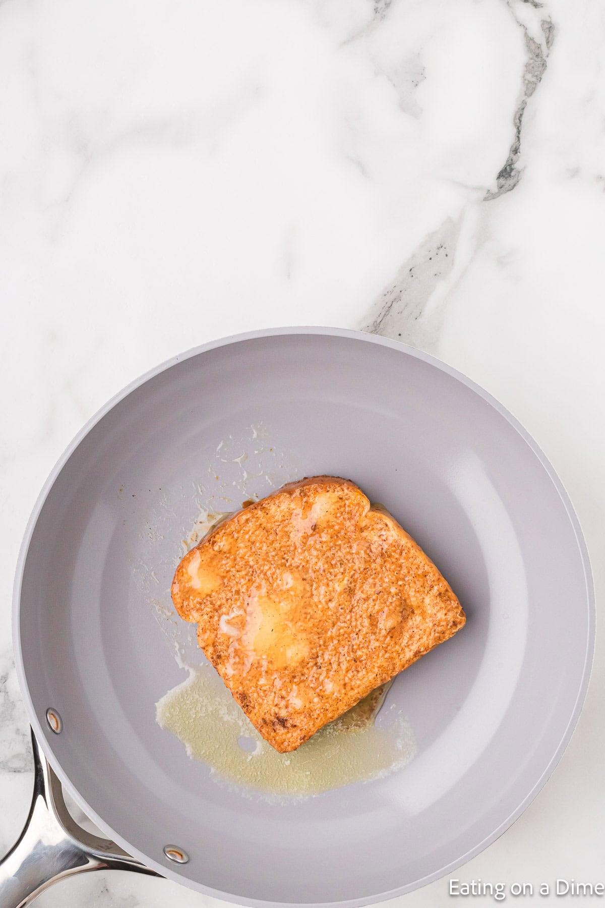 Cooking bread in a skillet