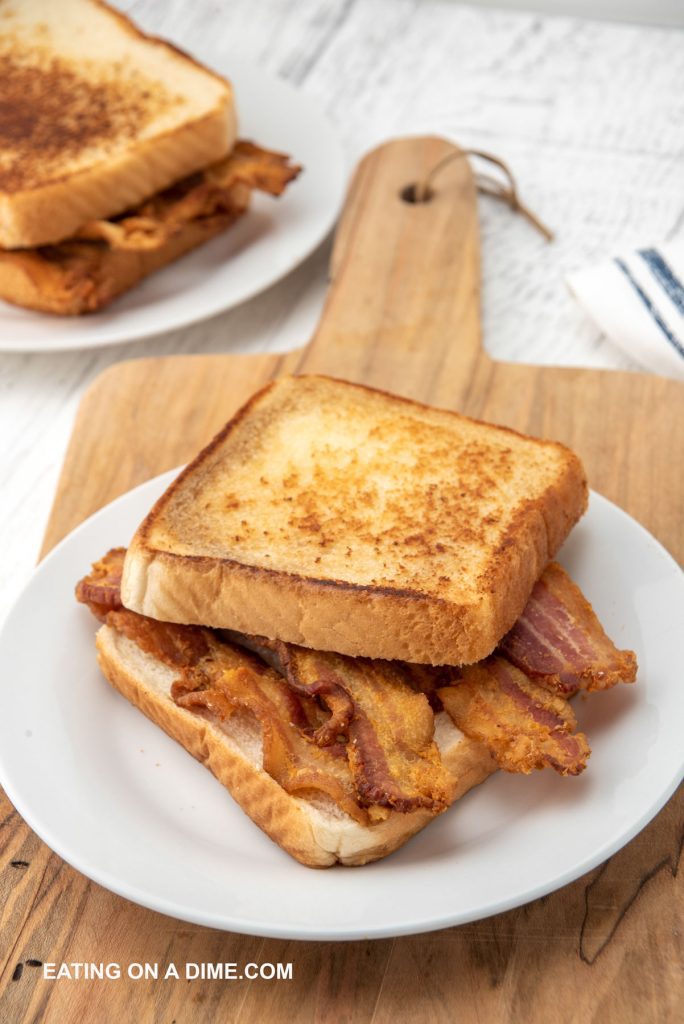 Bacon Grilled Cheese Recipe - Eating on a Dime