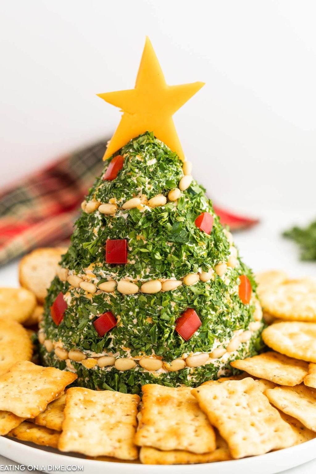 Christmas Tree Cheese Ball