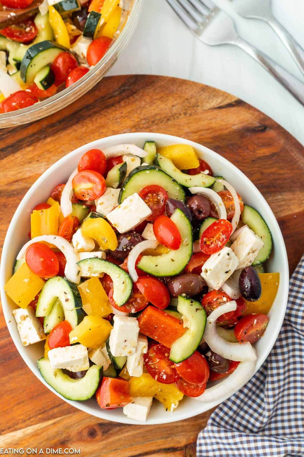 Ina Garten Greek Salad Eating on a Dime