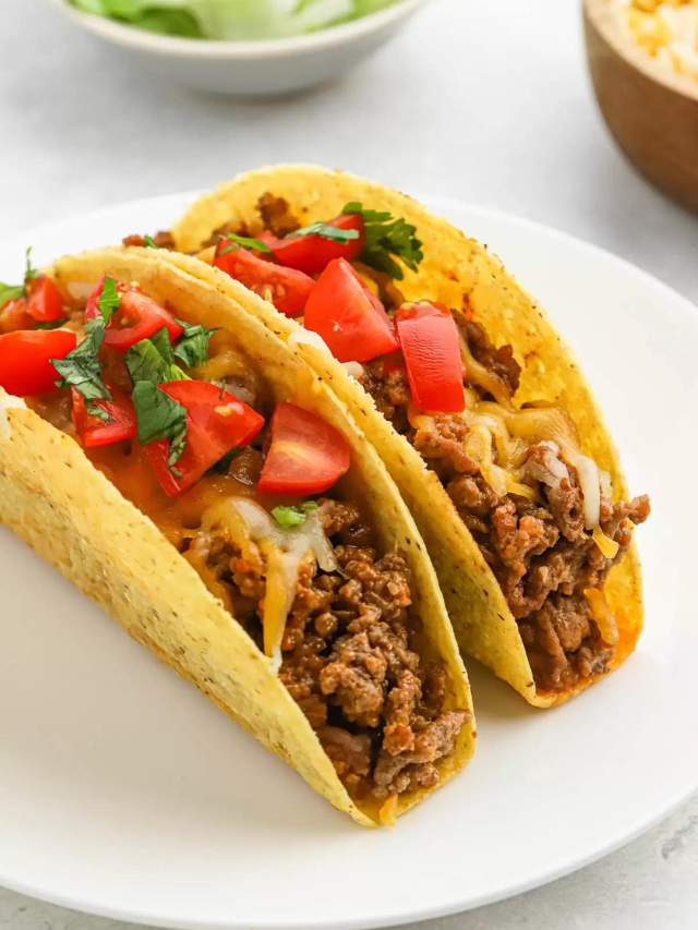 Easy Sloppy Joe Tacos Recipe - Eating on a Dime