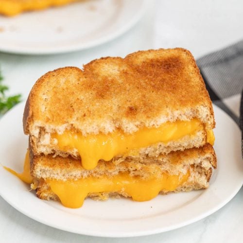 Air Fryer Grilled Cheese - Eating on a Dime