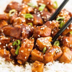 Instant Pot Orange Chicken - Eating on a Dime